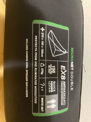 Mosquitera Doble LifeSystems EX8 Impregnada