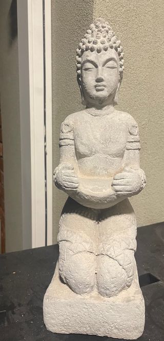 Buda portavelas piedra Maison du Monde