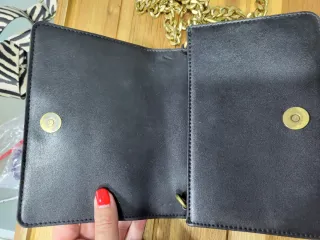 Bolso riñonera Versace Jeans Couture Negro Dorado