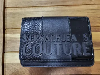 Bolso riñonera Versace Jeans Couture Negro Dorado