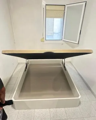 Canapé abatible con colchón