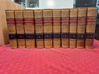 Colección libros Medicina antiguos. Año 1900.