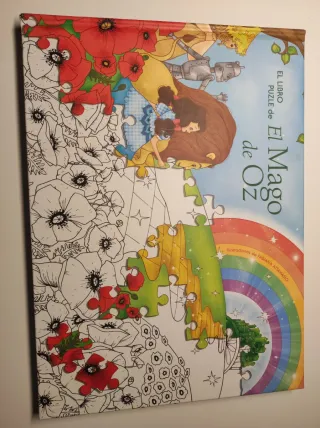 LIBRO-PUZLE. EL MAGO DE OZ (+6 A?OS) (5 PUZLES ...