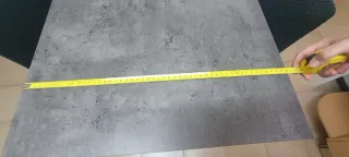 Mesa alta bar negra y gris