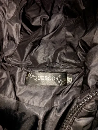 Piumino donna nero taglia M Manca il gancetto