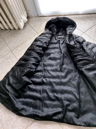 Piumino donna nero taglia M Manca il gancetto