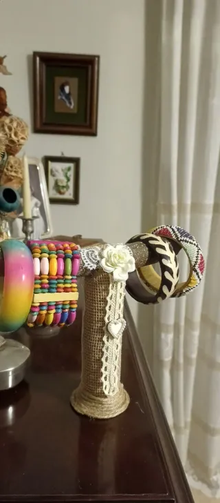 Colgante para pulseras rústico