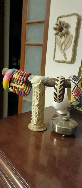 Colgante para pulseras rústico