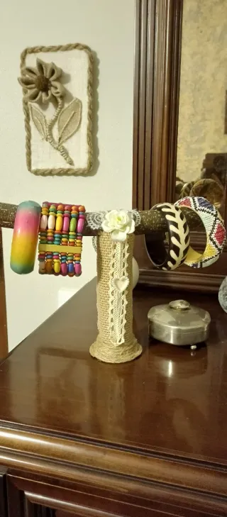 Colgante para pulseras rústico