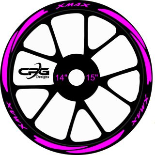 Pegatinas llantas XMAX 14 y 15