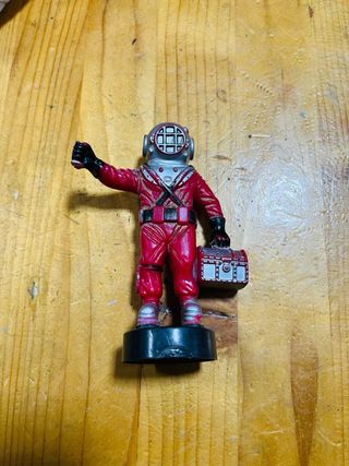 Figura Buzo Adorno Tesoro para peceras