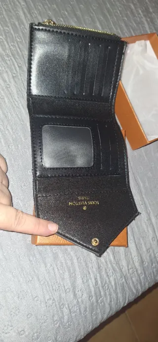 Portafoglio donna nero