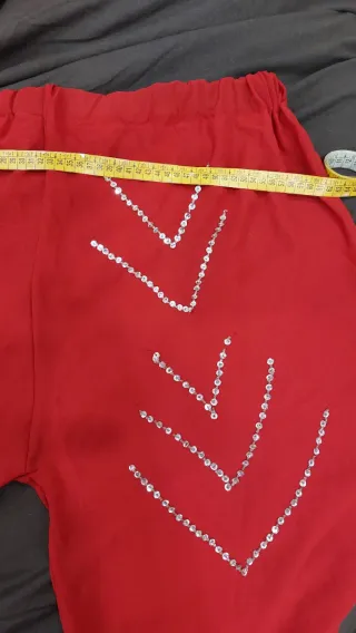 Completo Danza del Ventre Rosso Taglia XXL