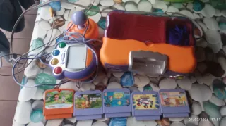Consola Vtech V.Smile con juegos