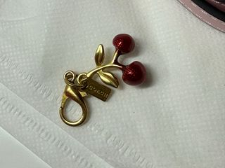 Bolso Coach Teri Rosa Estilo Baguette