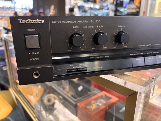 Amplificador Technics SU-800 Negro