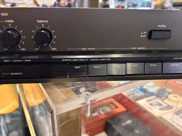 Amplificador Technics SU-800 Negro