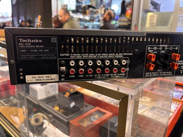 Amplificador Technics SU-800 Negro