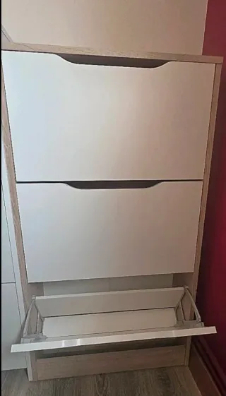 2 Zapateros Blanco y Beige