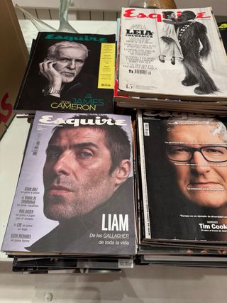 Mas de 180 revistas en muy buen estado de esquire