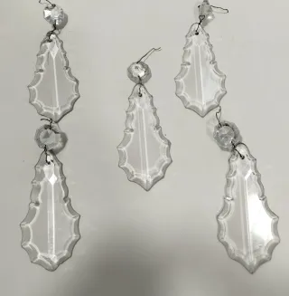 Lágrimas de cristal para lámpara