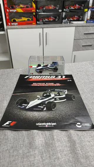 Modellino F1 Nelson Piquet 1983 + Fascicolo