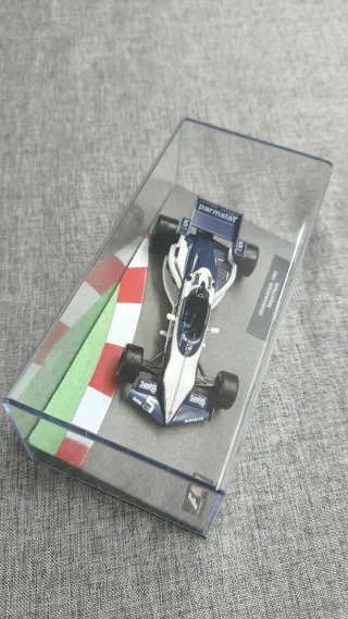 Modellino F1 Nelson Piquet 1983 + Fascicolo