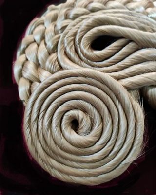 Moños Fallera Adulta Rubio