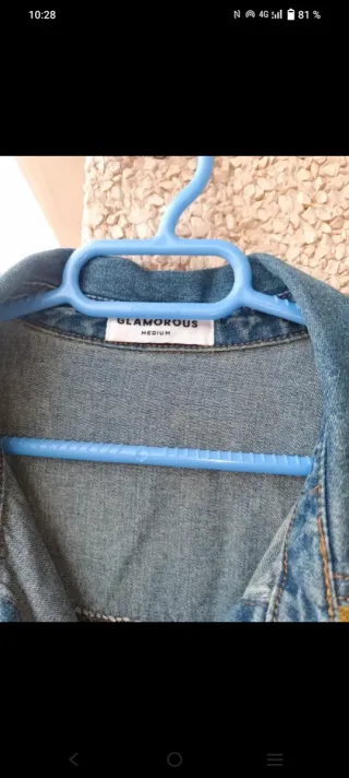 Camisa vaquera con parches