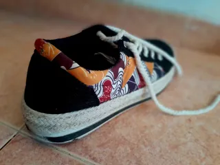 Zapatillas Bamba con estampado