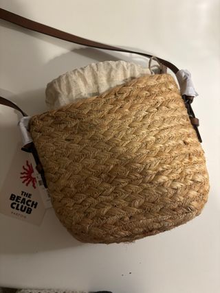 Bolso de rafia Parfois The Beach Club
