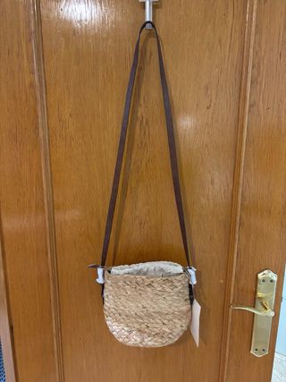 Bolso de rafia Parfois The Beach Club