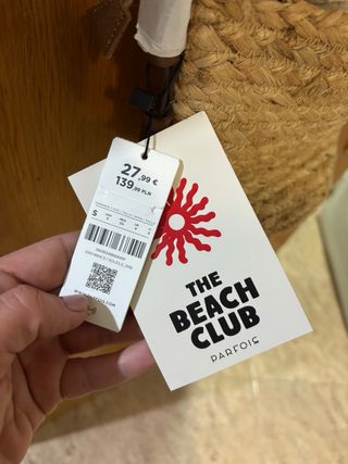 Bolso de rafia Parfois The Beach Club