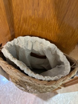 Bolso de rafia Parfois The Beach Club