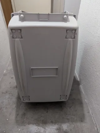 Transportín perro grande gris