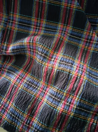 Falda midi Zara cuadros