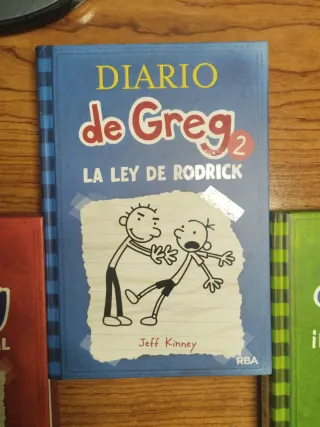 El diario de Greg, del 1 al 5, tapa dura.