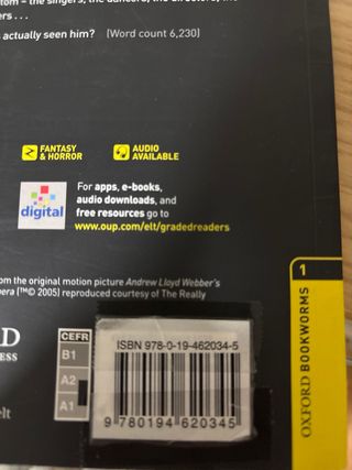 The Phantom of the Opera - Oxford Bookworms