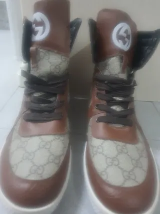 Stivali Gucci Uomo Beige/Marrone