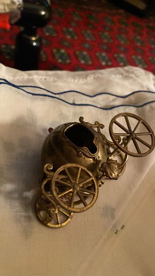 Carrozza Cenerentola in ottone