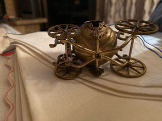 Carrozza Cenerentola in ottone