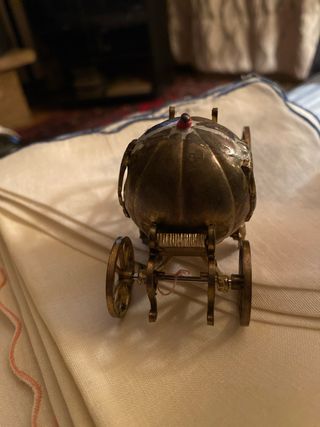 Carrozza Cenerentola in ottone