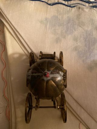 Carrozza Cenerentola in ottone