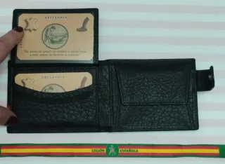 NOVEDAD! CARTERA MONEDERO PIEL HORIZONTAL LEGION