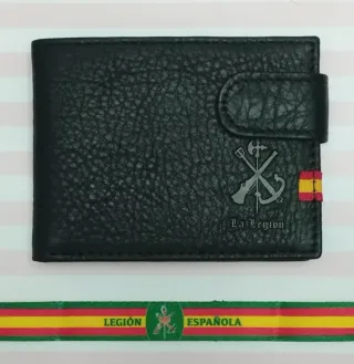 NOVEDAD! CARTERA MONEDERO PIEL HORIZONTAL LEGION