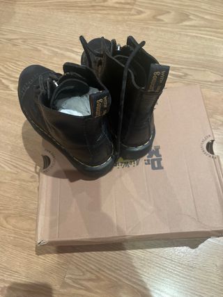 Stivali Dr. Martens Donna con Cerniera Nera