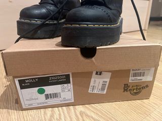 Stivali Dr. Martens Donna con Cerniera Nera