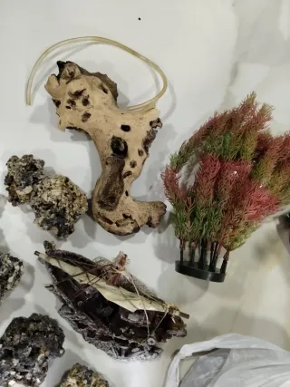 Pecera de 70 litros con accesorios