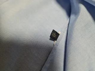 Camisa Massimo Dutti Algodón Azul