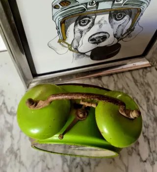 Sveglia vintage verde Kienzle